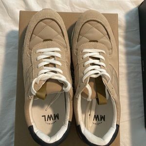 Kick Off Trainer Sneaker in Nubuck and leather